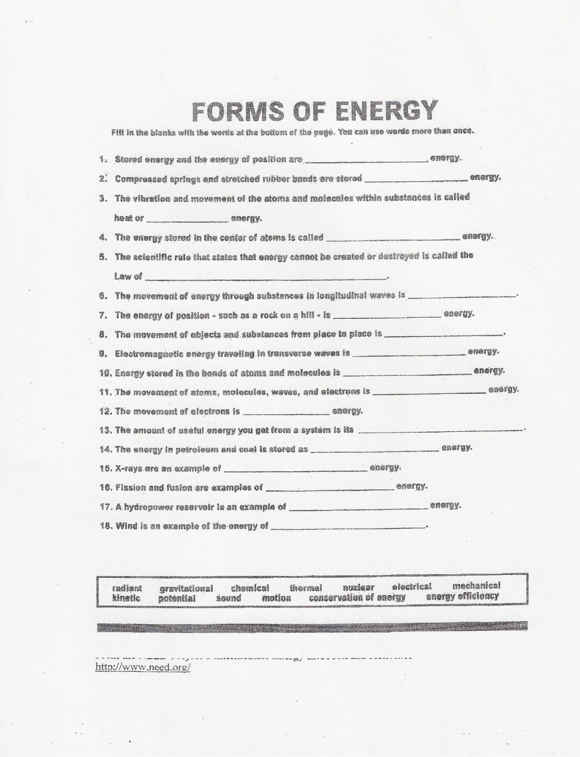 30 Bill Nye Energy Worksheet Answers Education Template 30 Bill Nye Energy Worksheet Answers Education Template