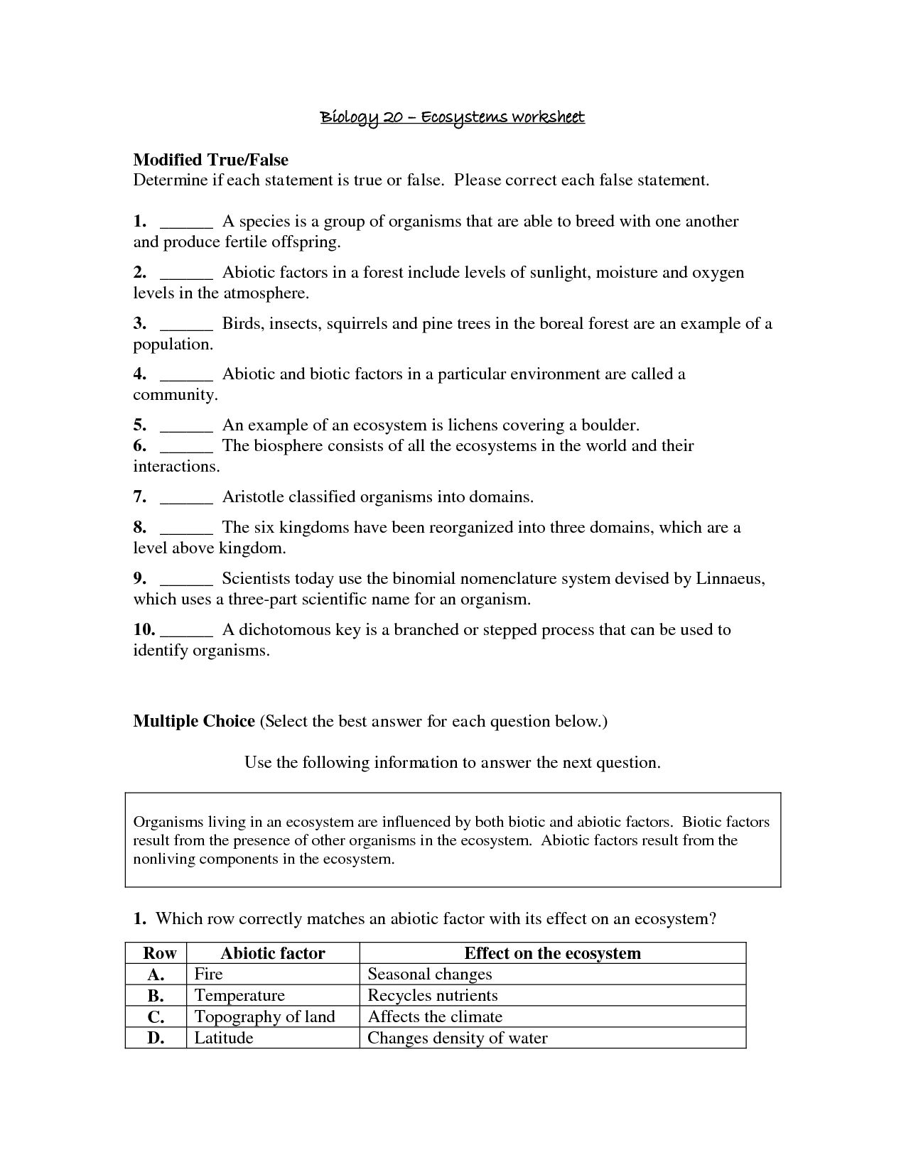 Energy Flow In Living Things Worksheet Db Excel Energy Flow In Living Things Worksheet Db excel