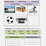 Energy Review Unit 4 Worksheet