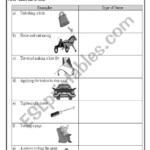 English Worksheets Force Work And Energy