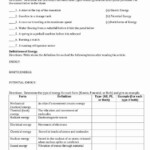 Potential Versus Kinetic Energy Worksheet Luxury Potential Vs Kinetic