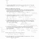 Work Energy And Power Worksheet Answers Physics Classroom Worksheet