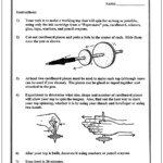 26 Notions About Motions Worksheet Answers Notutahituq Worksheet