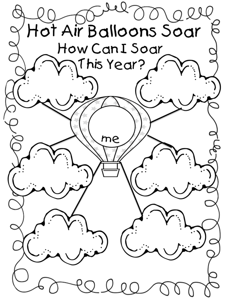 First Grade Wow Hot Air Balloon Unit Worksheets Samples