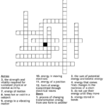 Identifying Forms Of Energy Worksheet