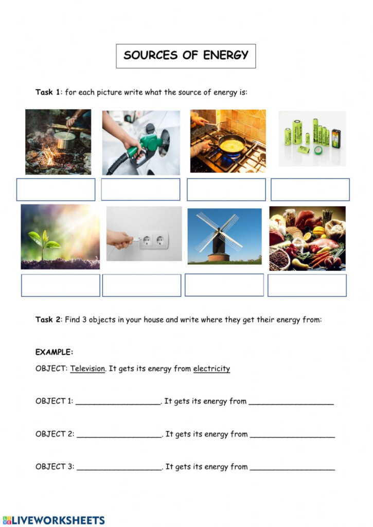 41 Energy And Energy Resources Worksheet Worksheet Live