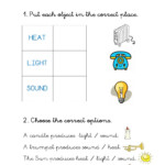 Ejercicio De Energy Heat Sound Light
