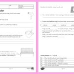 Energy Transfer Worksheet KS3 Science Resources Twinkl