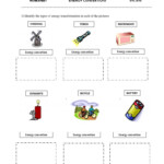 Energy Transformation Game Worksheet Answer Key Db excel