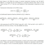 For An Isothermal Change In The Gibbs Free Energy At Chegg