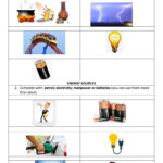Forms Of Energy Worksheet Answers