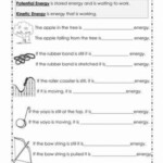 Potential And Kinetic Energy Worksheet Word Worksheet